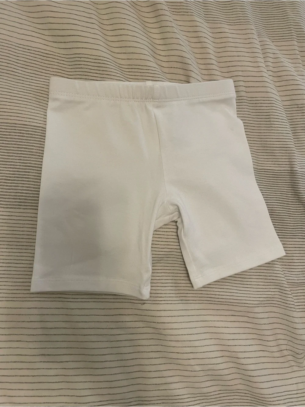 Children’s Place 4T White Stretch Bike Shorts